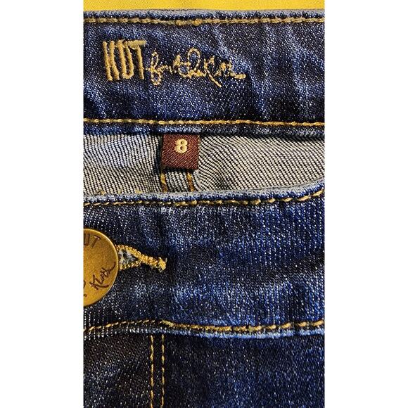Kut From The Kloth Gidget Fray Denim Shorts Size 8 - Picture 4 of 6